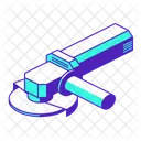 Moedor Ferramenta Eletrica Sem Fio Ícone