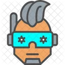 Mohawk Avatar Man Icon