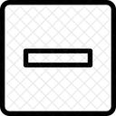 Moins Soustraction Mathematiques Icône