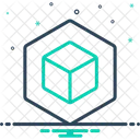 Pod Cube Geomatique Icône