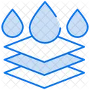 Moisture Aesistance Moisture Water Icon
