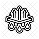 Moisture Wicking Material Icon