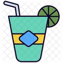 Mojito Drink Glass Icon