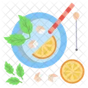 Mojito Juice Drink Icon