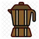 Moka Coffee Pot Icon