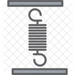 Mola de compressão  Ícone