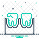 Molar Silhouette Treatment Orthodontics Icon