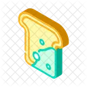 Mold Bread Isometric Icon