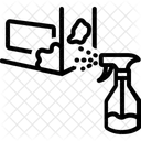 Mold Abatement Mold Mold Removal Remediation Fungus Mildew Wood Decay Housekeeping Moisture Damage Icon