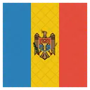 Moldavie Moldave National Icône