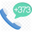 Moldova Dial Code  Icon