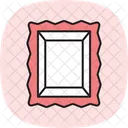 Moldura De Arte Dourada Ícone