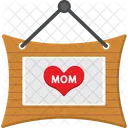 Moldura para foto da mãe  Ícone