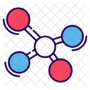 Molecula Ligacao Quimica Estrutura Molecular Ícone