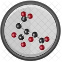 Molecula Microscopio Ciencia Ícone