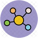 Molecula Molecular Configuracao Ícone