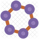 Molecula Molecular Configuracao Ícone