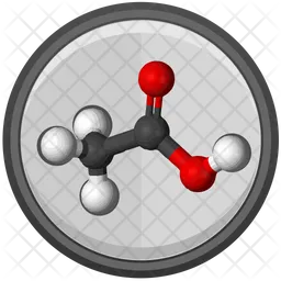 Molécula acética  Ícone