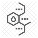 Aceite Molecula Sustancia Quimica Icono