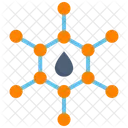 Molécula de óleo  Ícone