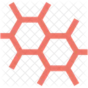 Moleculaire Structure Molecule Icône