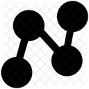 Moleculaire Configuration Structure Icône