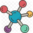 Molecular Structure Chemistry Icon