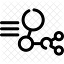 Molecular Estructura Quimica Icono