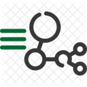 Molecular Estructura Quimica Icono