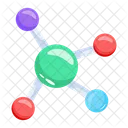Molecular Bond Molecular Structure Atomic Bond Icon