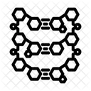 Molecular Structure Genetic Icon