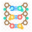 Molecular Structure Genetic Icon