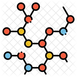 분자 구조  아이콘