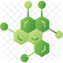 Molecular Structure Molecule Chemical Icon