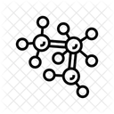 Molecular Structure Genetic Icon