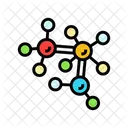 Molecular Structure Genetic Icon