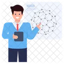 Scientific Structure Molecular Structure Chemical Structure Icon