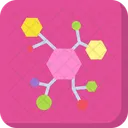 Molecular Structure Molecule Atoms Icon
