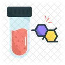 Soro Molecula Microscopico Ícone