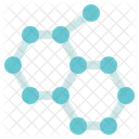 Quimica Moleculas Nano Icono