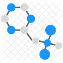 Moleculas Ciencia Pastillas Icono