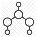 Moleculas Estructural Ciencia Icono