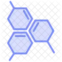 Molecule Color Outline Icon Icon
