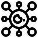 Molecule Chimie Atome Icon