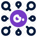 Molecule Chimie Atome Icon