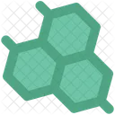 Molecule Hexagons Hexagonal Icon
