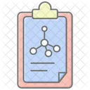 Molecule Chart Awesome Lineal Color Icon Icon