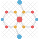 Forme De Cube De Molecule Molecule Cubique Molecule Icon