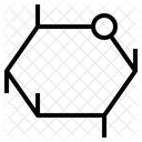 Molécule de glucose  Icône