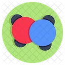 Molecule Atom Particles Icon